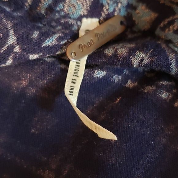 FREE PEOPLE CARAVAN PRINTED FLORAL TUNIC SHIRT - Picture 8 of 9